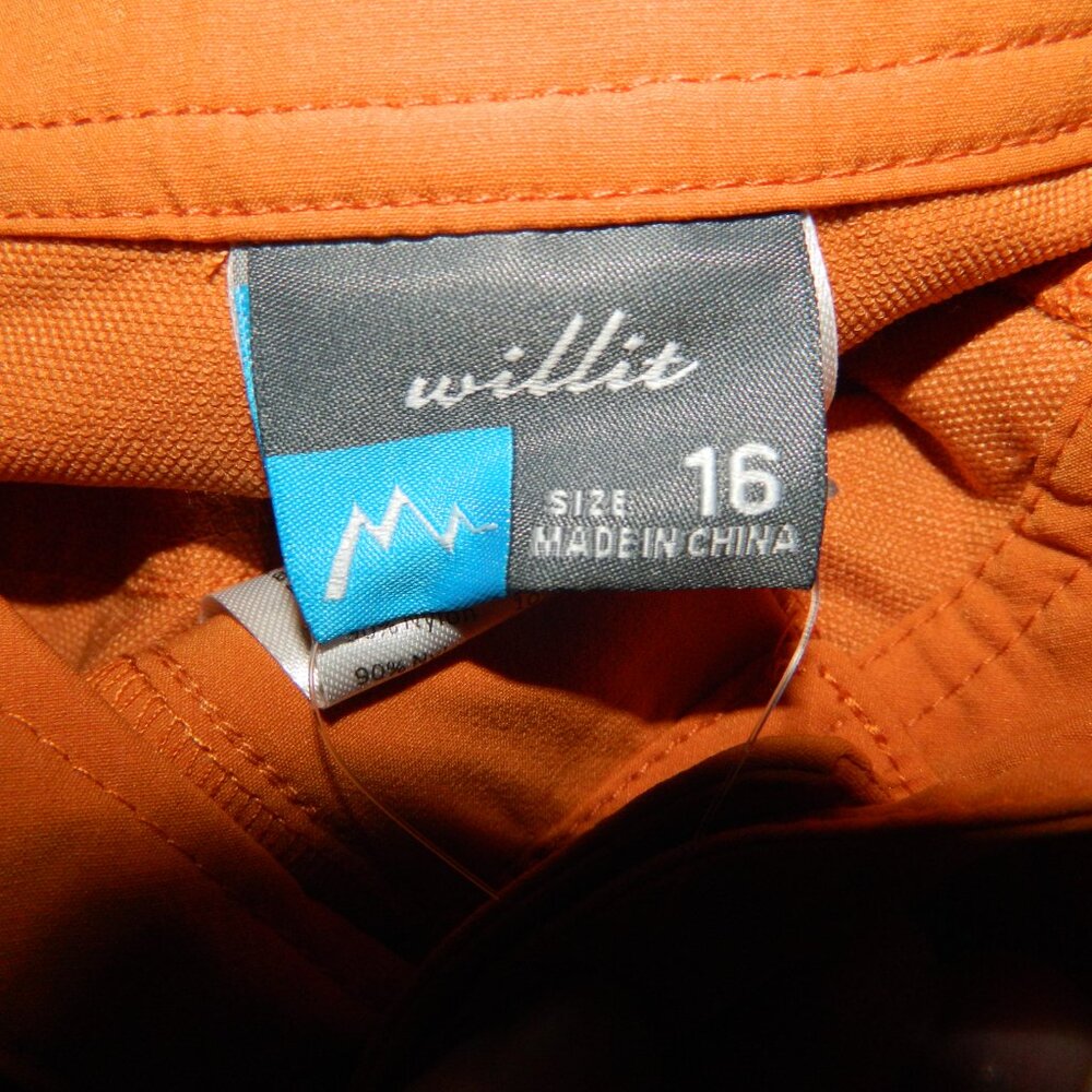 Willit UPF 50+ Outdoor Hiking golf womens shorts Size 16 (JJ-23) - Picture 4 of 6